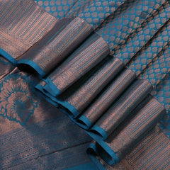 Kanjipuram Peacok Blue