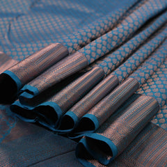 Kanjipuram Peacok Blue