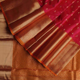Pure Silk Yellow Rani Pink