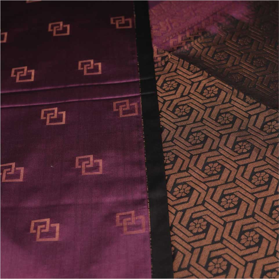 Soft Silk Saree | Purple