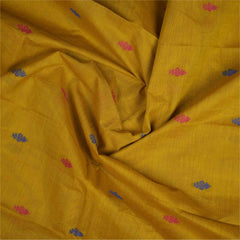 Handloom Cotton Saree with Thread Work Double Border