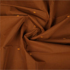 Handloom Cotton Saree | Orange with Green border
