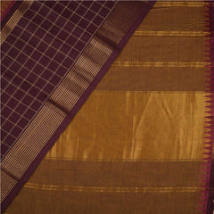 Cotton Saree with check border