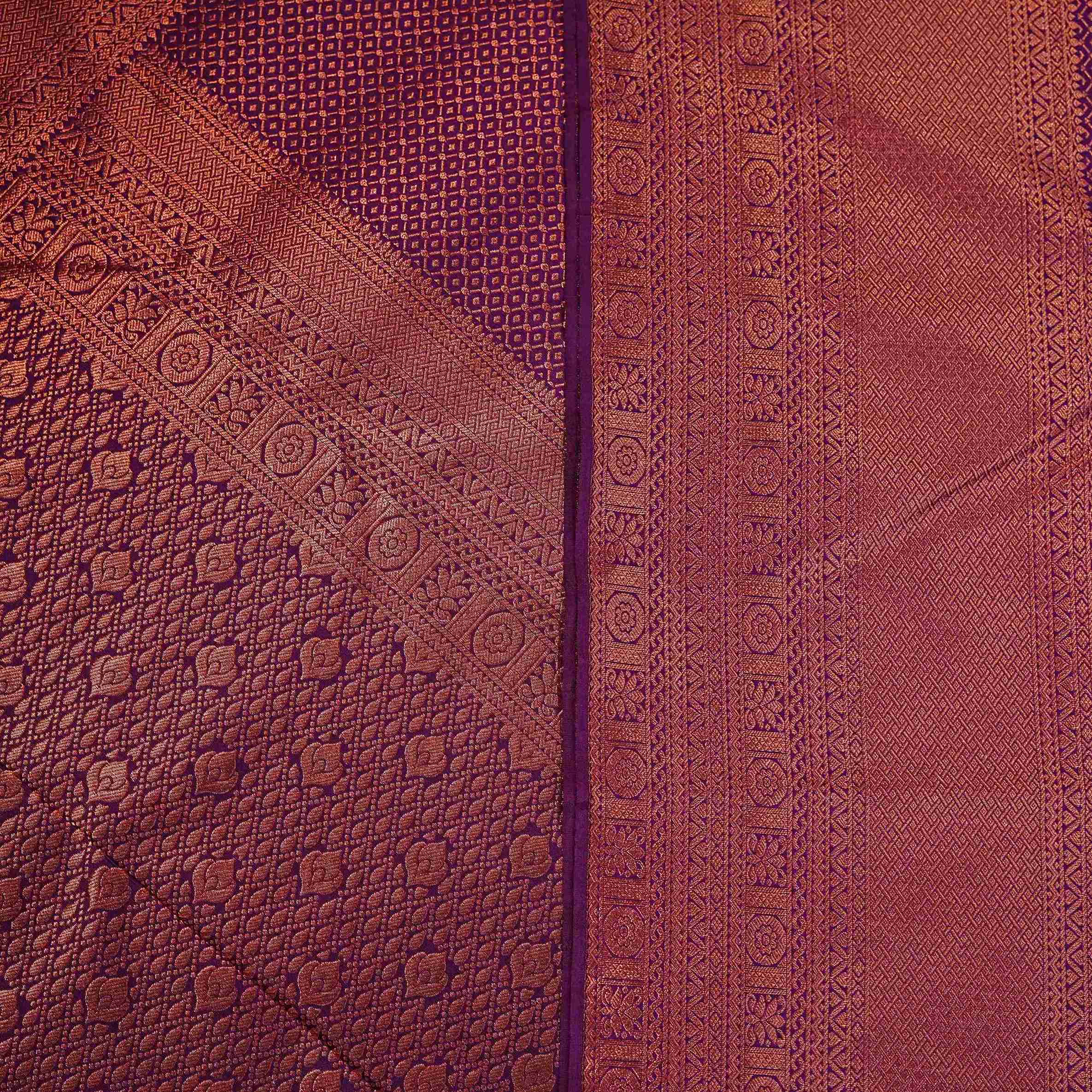Kanjipuram Saree | Purple