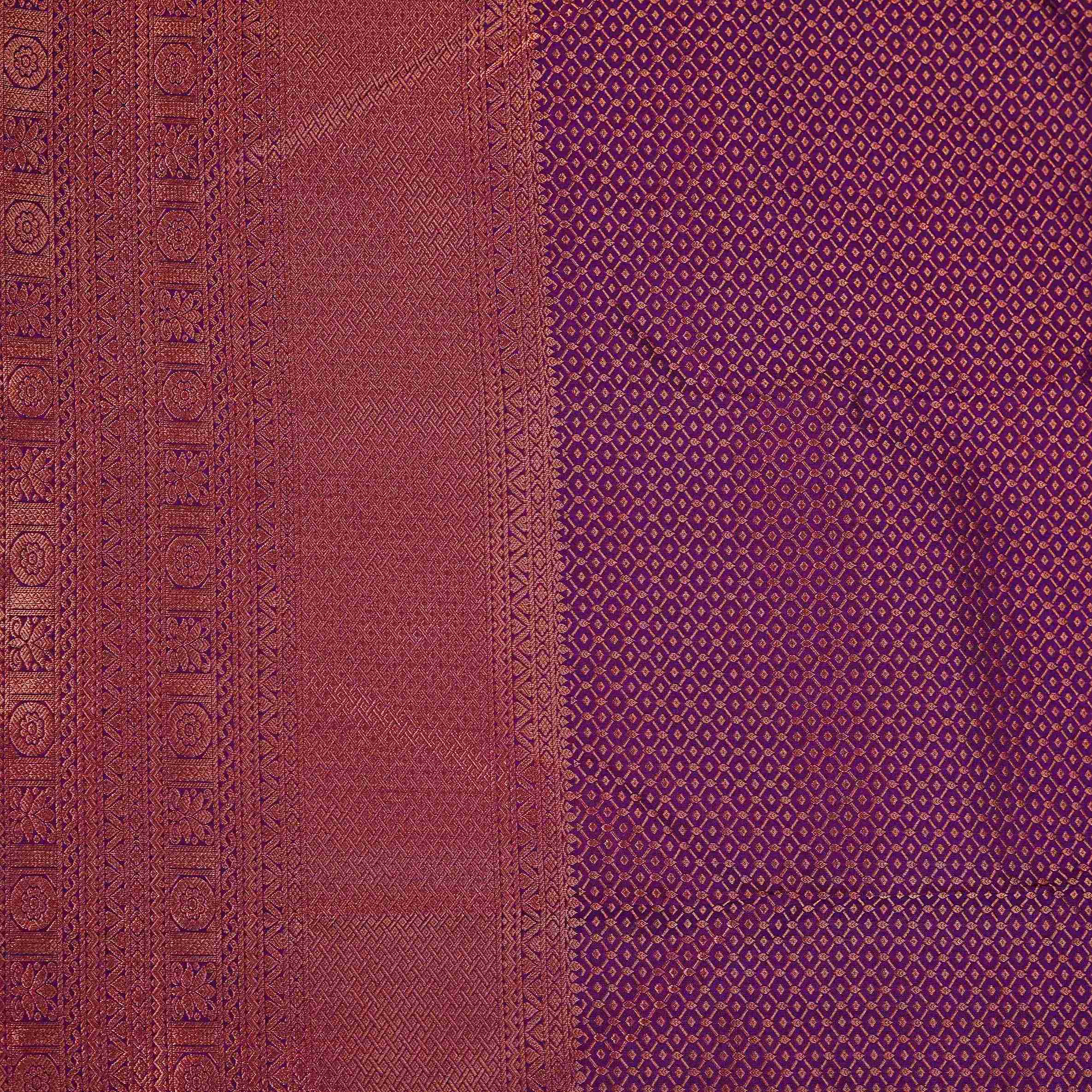 Kanjipuram Saree | Purple