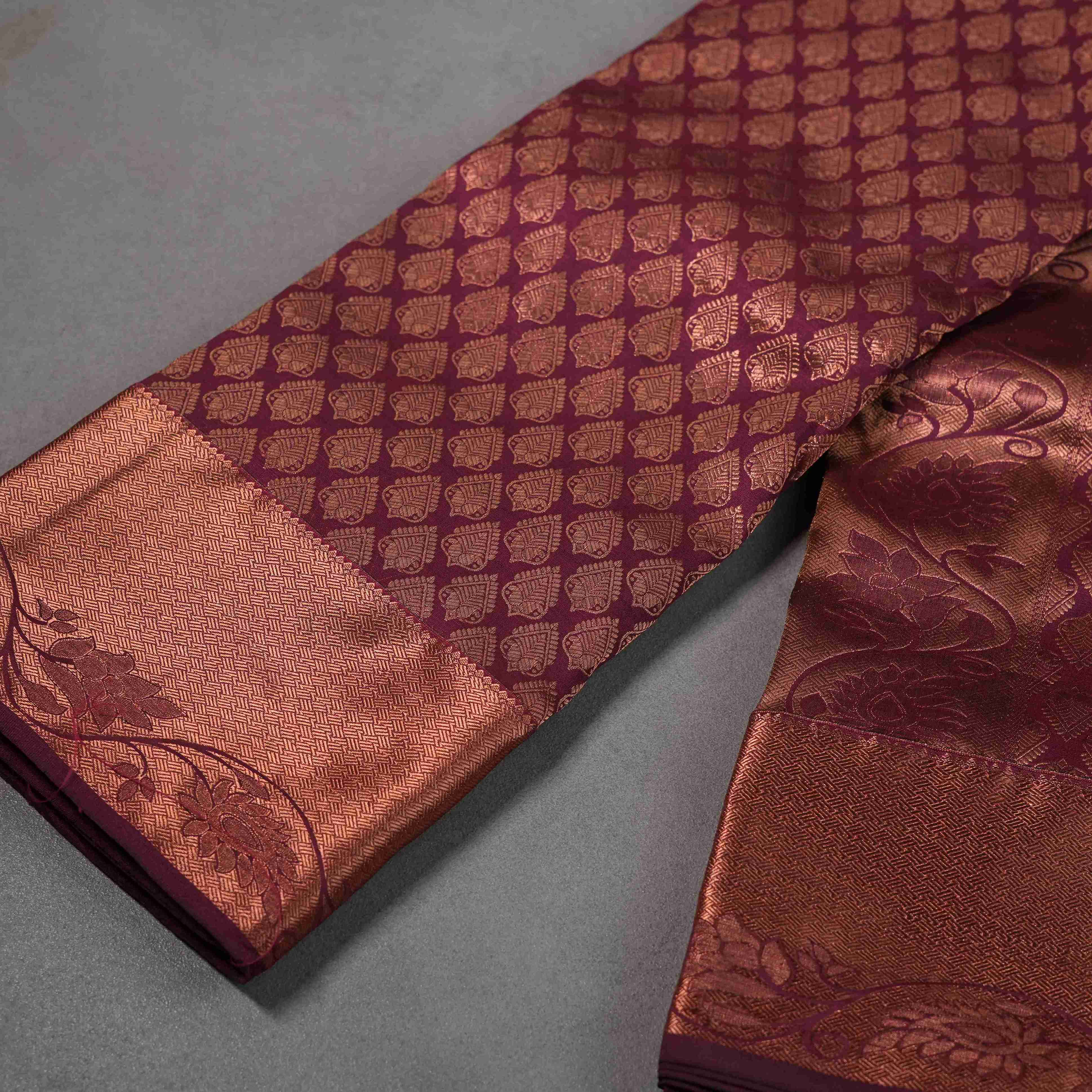 Kanjipuram Dark Maroon