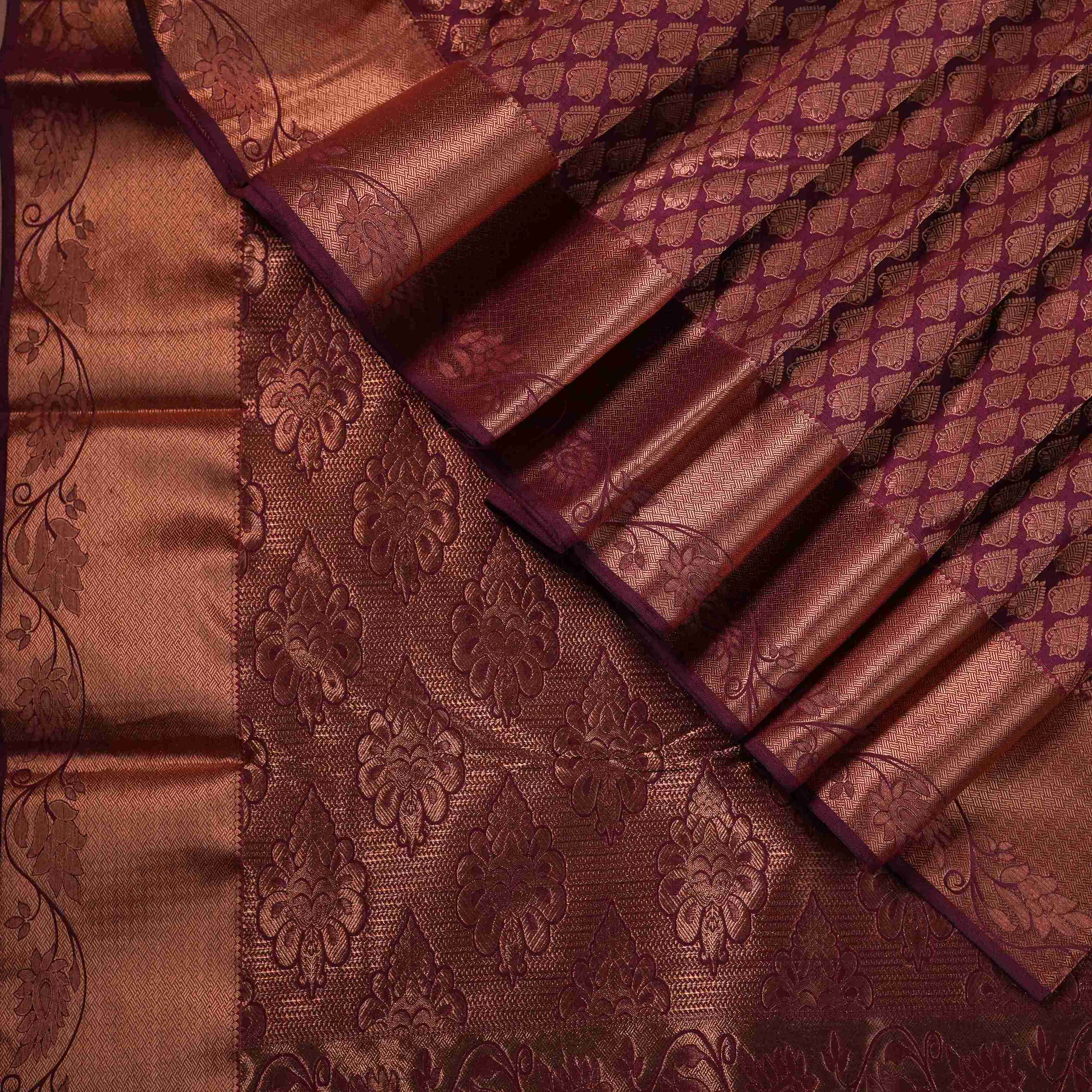 Kanjipuram Dark Maroon