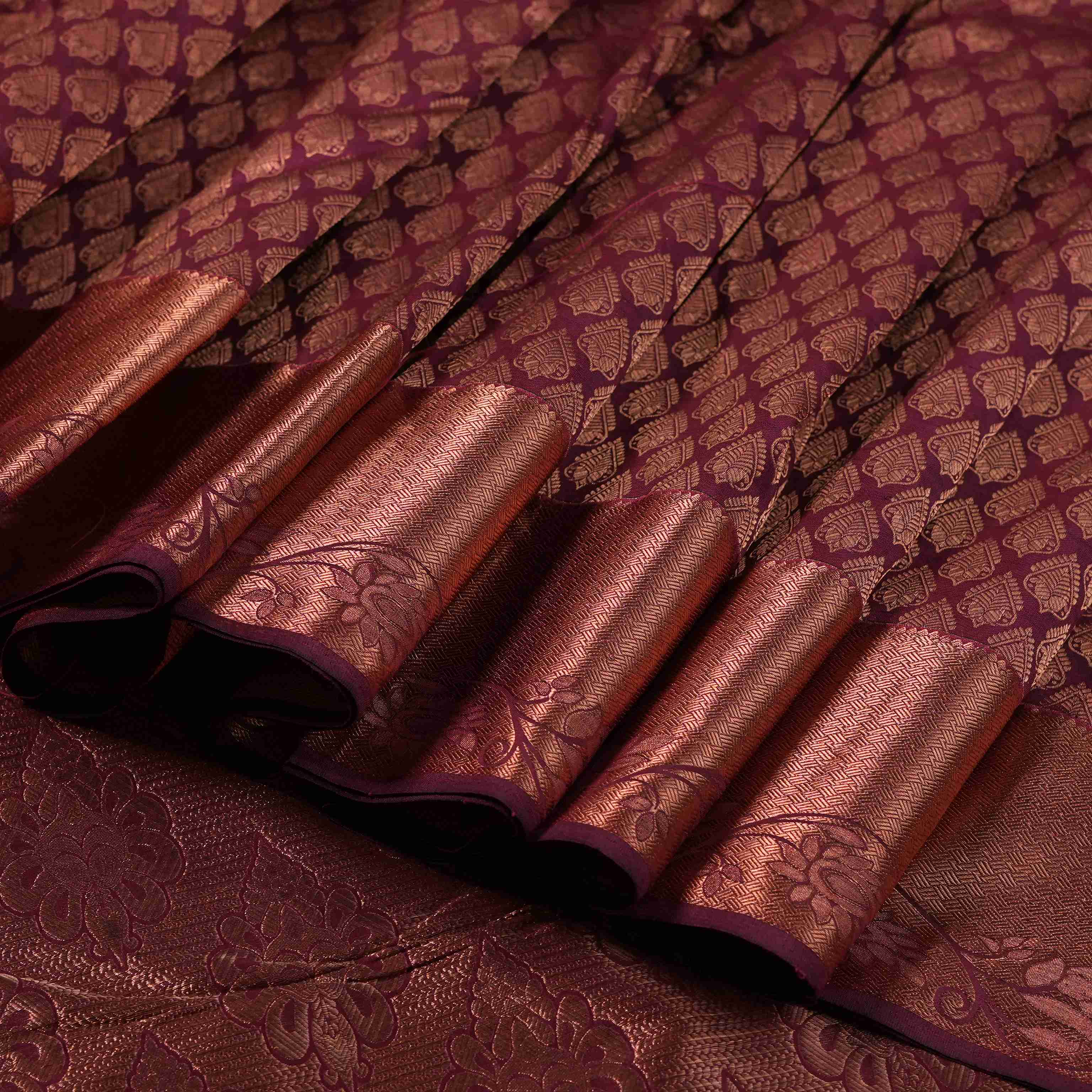 Kanjipuram Dark Maroon