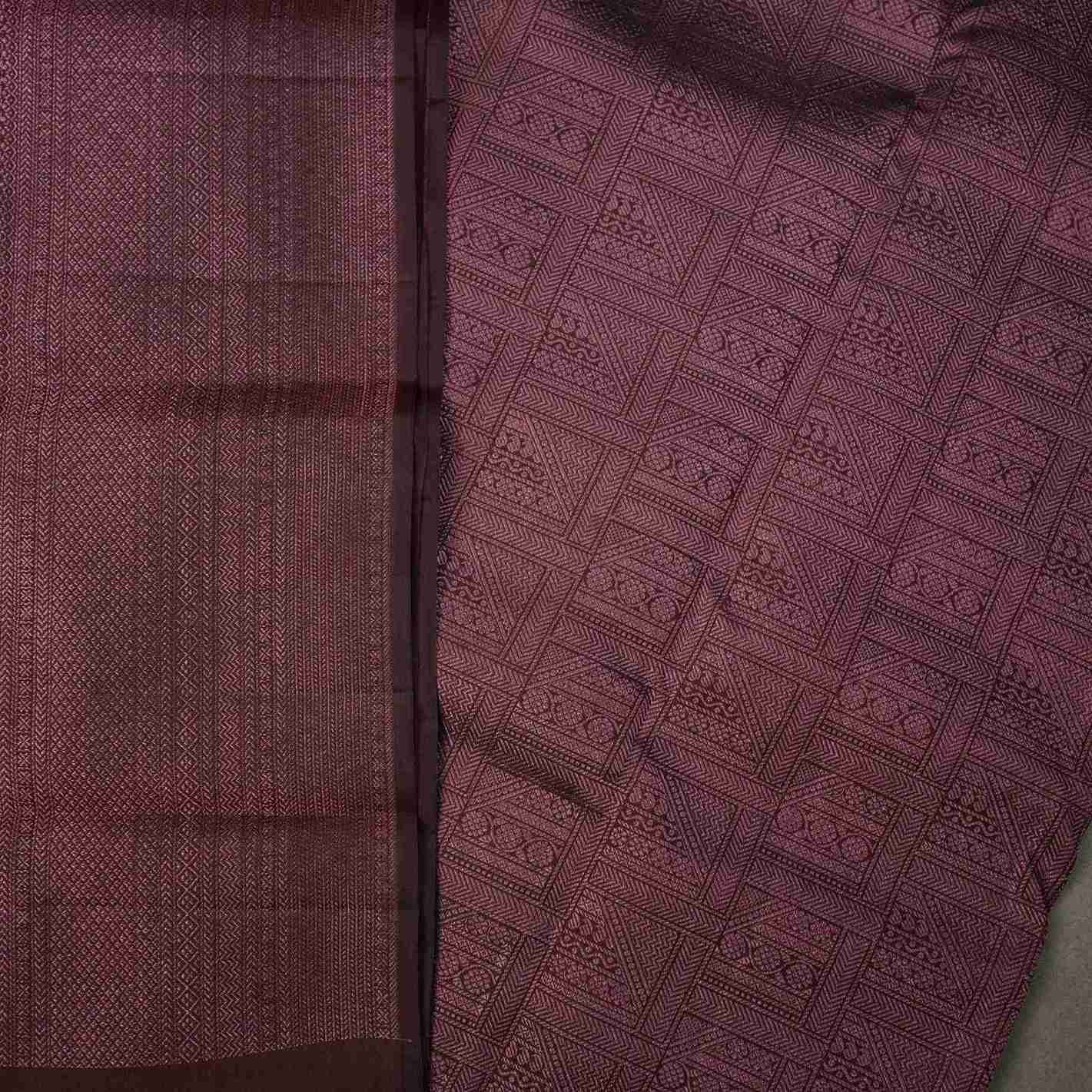 Kanjipuram Bridal | Dark Brown