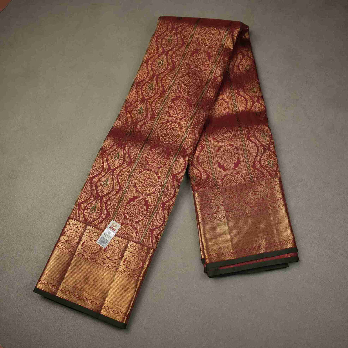 Kanjipuram Brocade | Chilly Red