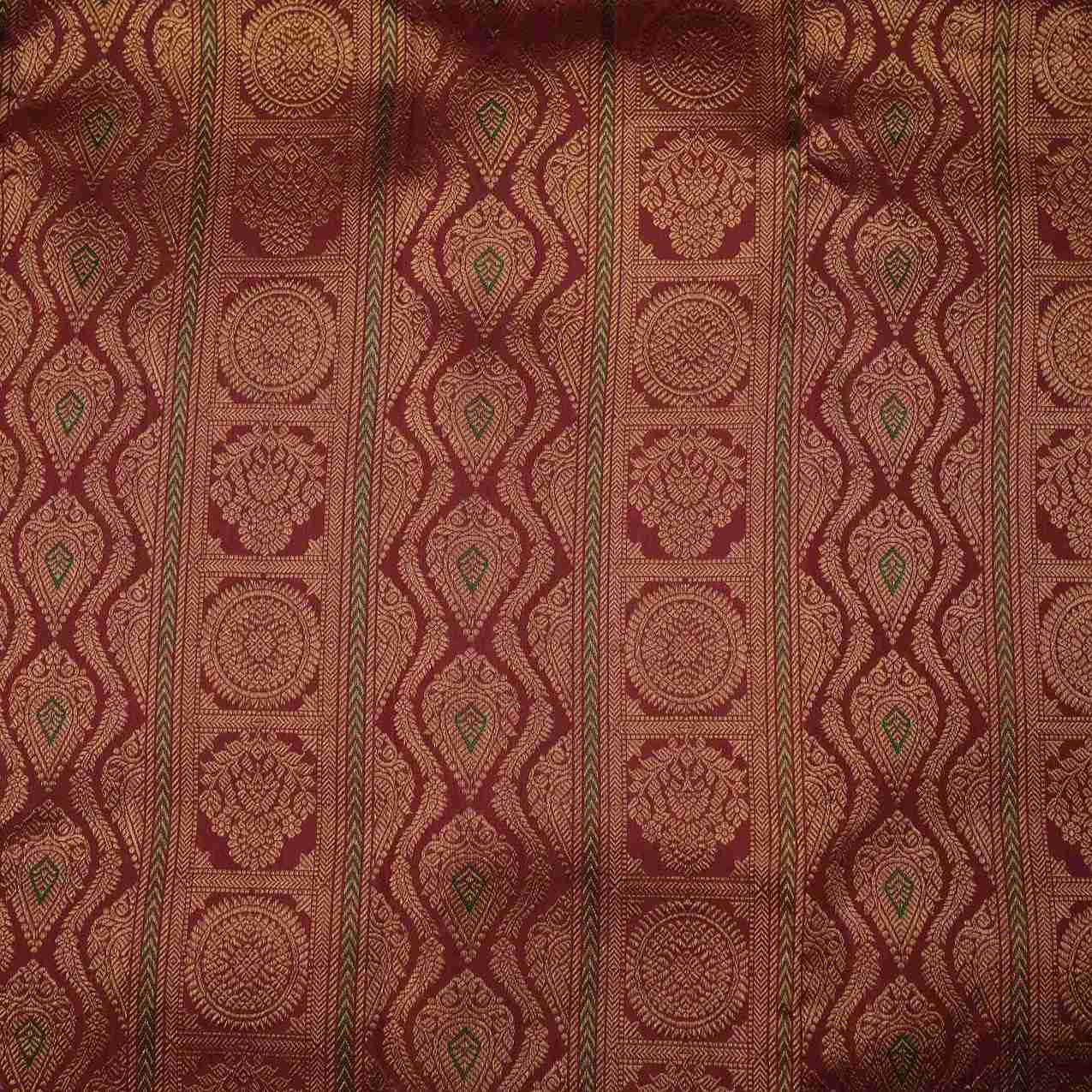 Kanjipuram Brocade | Chilly Red
