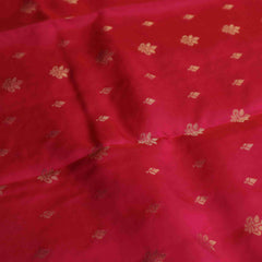 Pure Silk Yellow Rani Pink