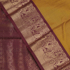 Soft Silk Yellow Wine Red